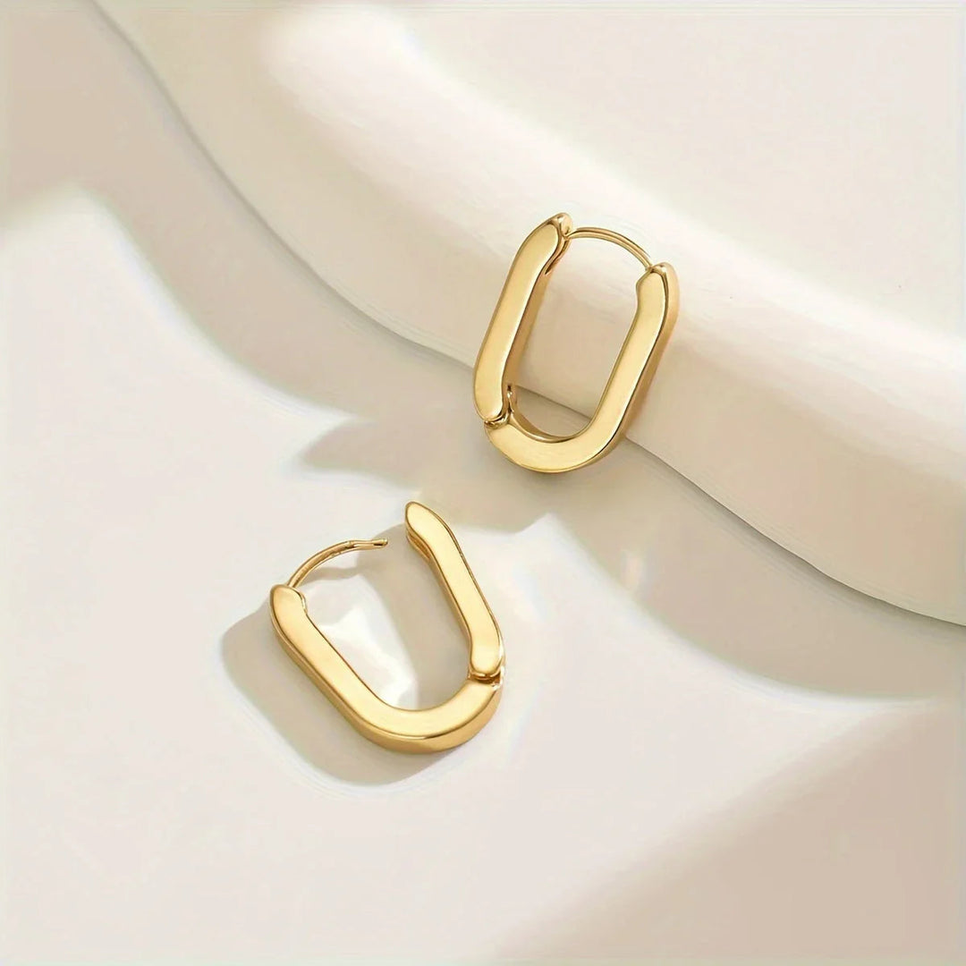 Aura | Elegante geometriske øreringe