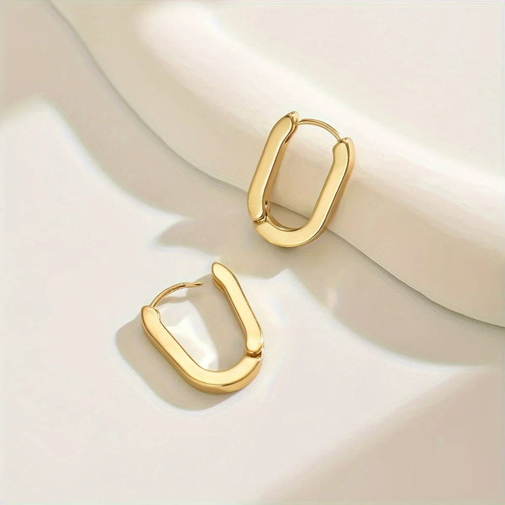 Aura | Elegante geometriske øreringe