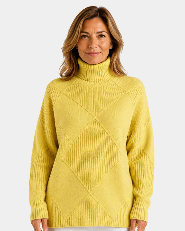 Lauren | Luksuriøs sweater med høj hals