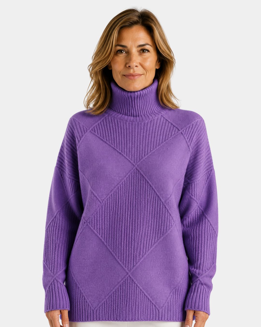 Lauren | Luksuriøs sweater med høj hals