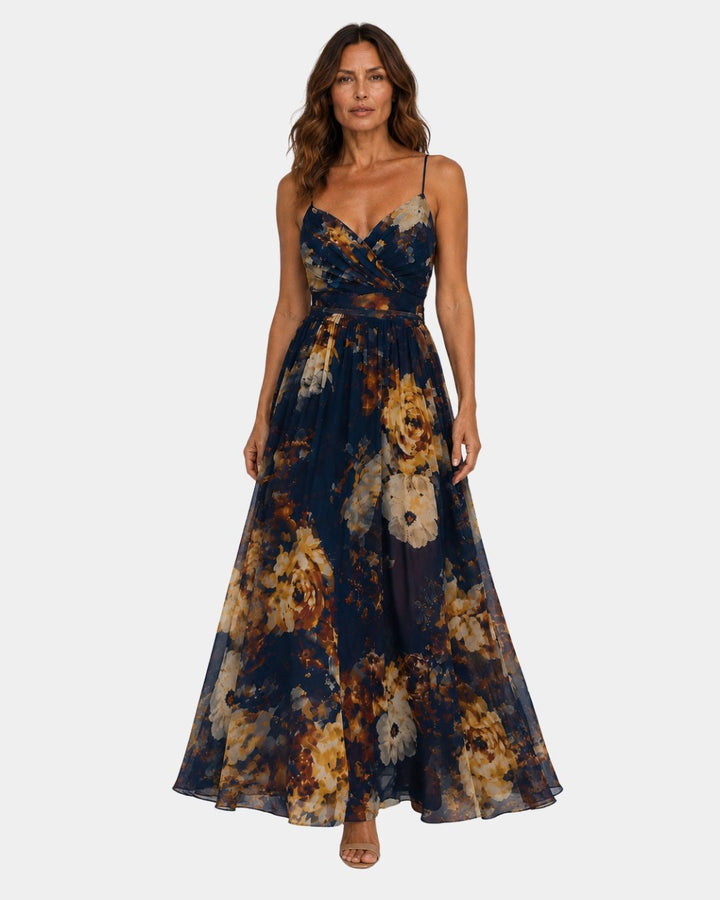 Bertholine | Blomstret maxikjole