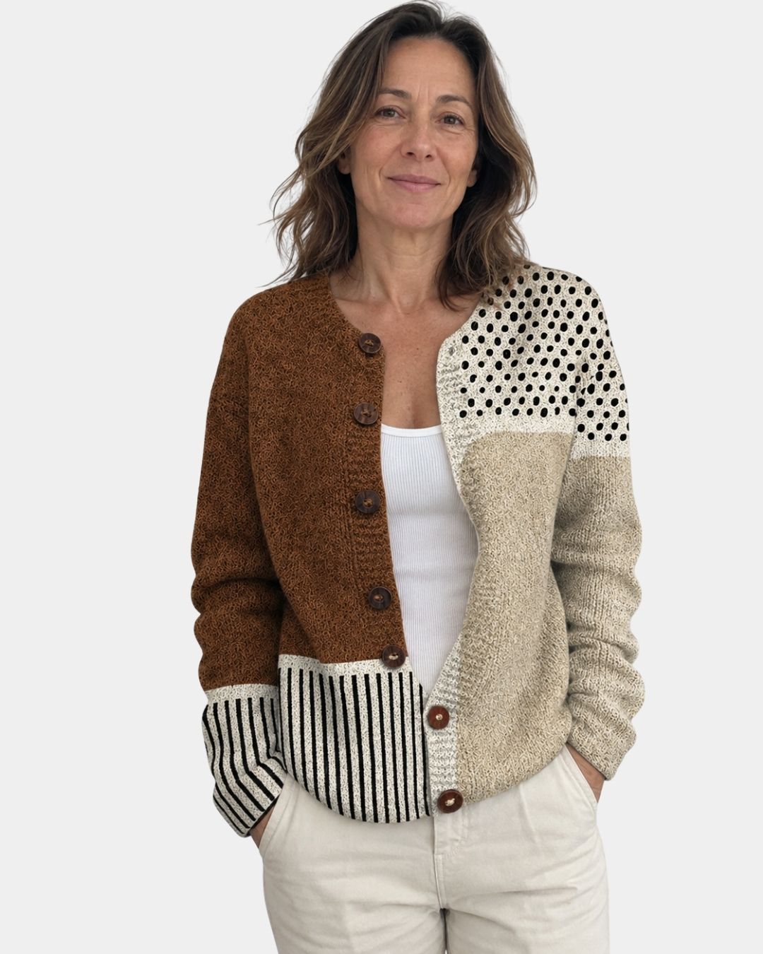 Eloise | Vintage-cardigan i strik