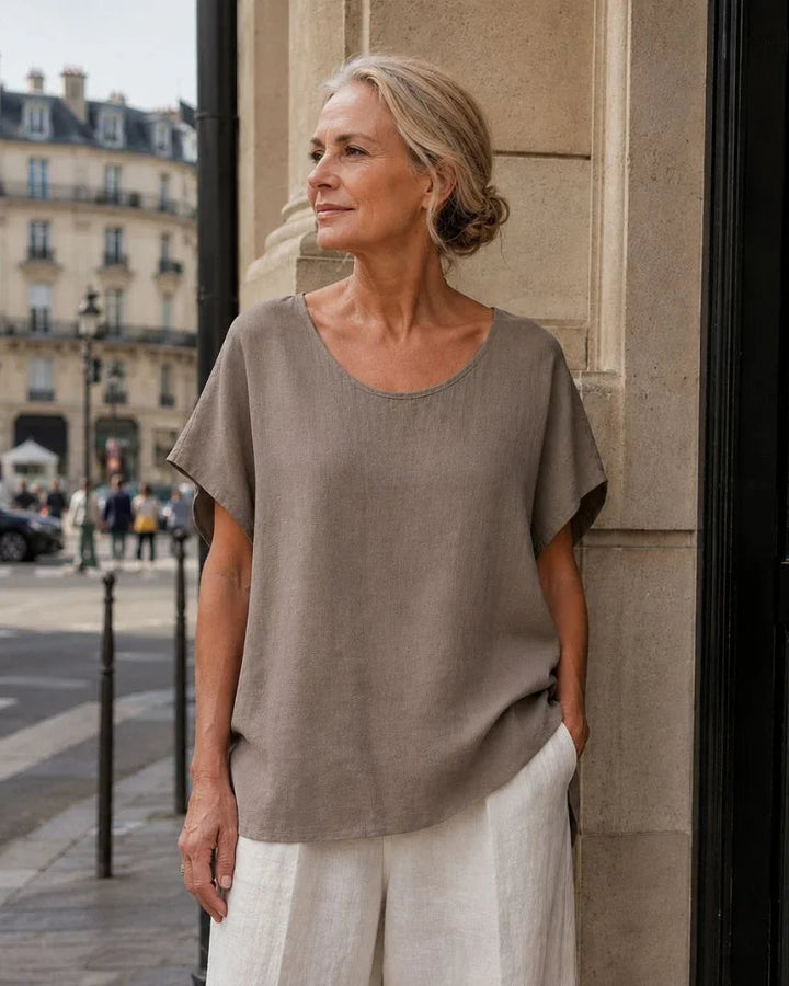 Délie | Afslappet bluse – perfekt til sommer