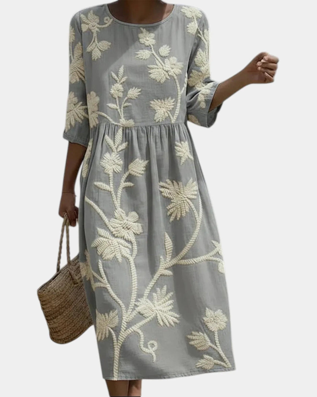 Cosette | Elegant blomstret kjole