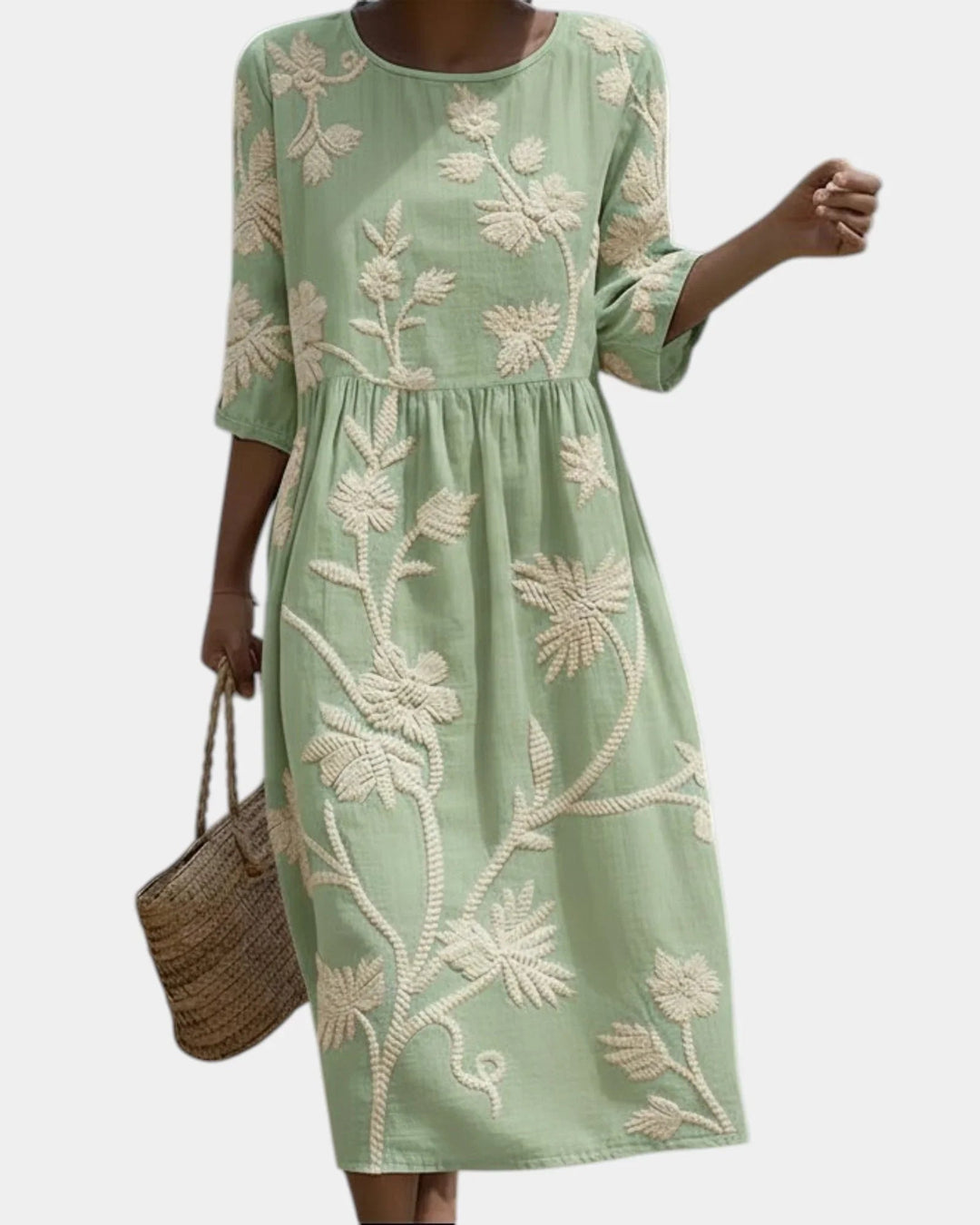 Elvire | Elegant blomstret kjole