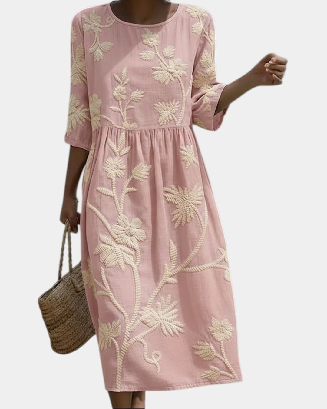 Horteline | Elegant blomstret kjole