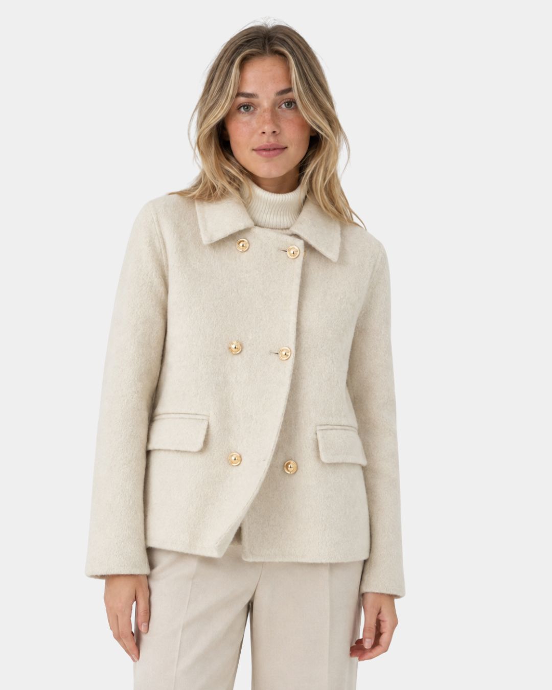Mélisya | Elegant jakke med krave