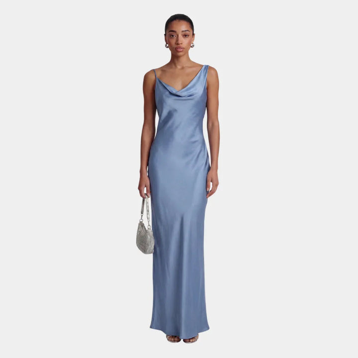 Philippine | Maxikjole i satin
