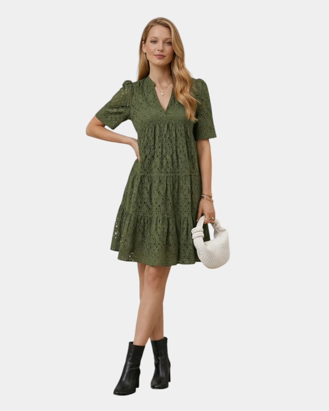 Garance | Broderet minikjole