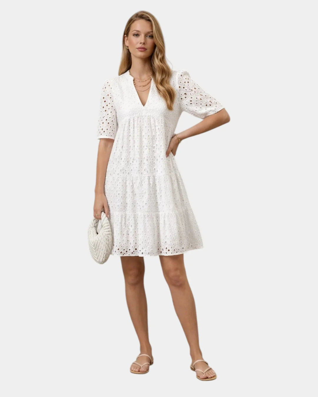 Garance | Broderet minikjole