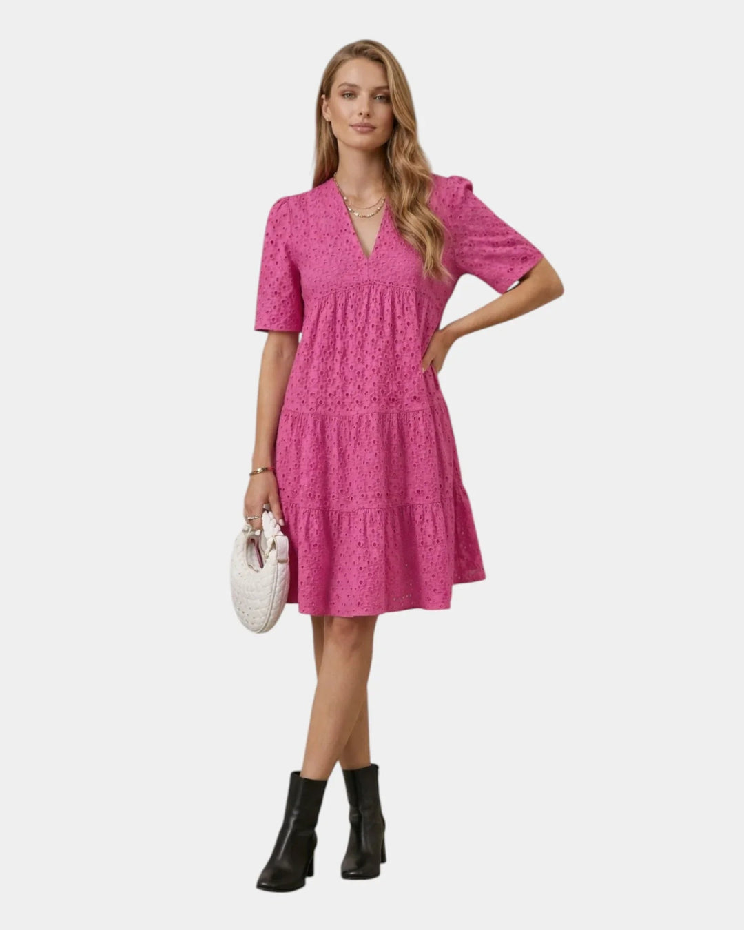 Garance | Broderet minikjole