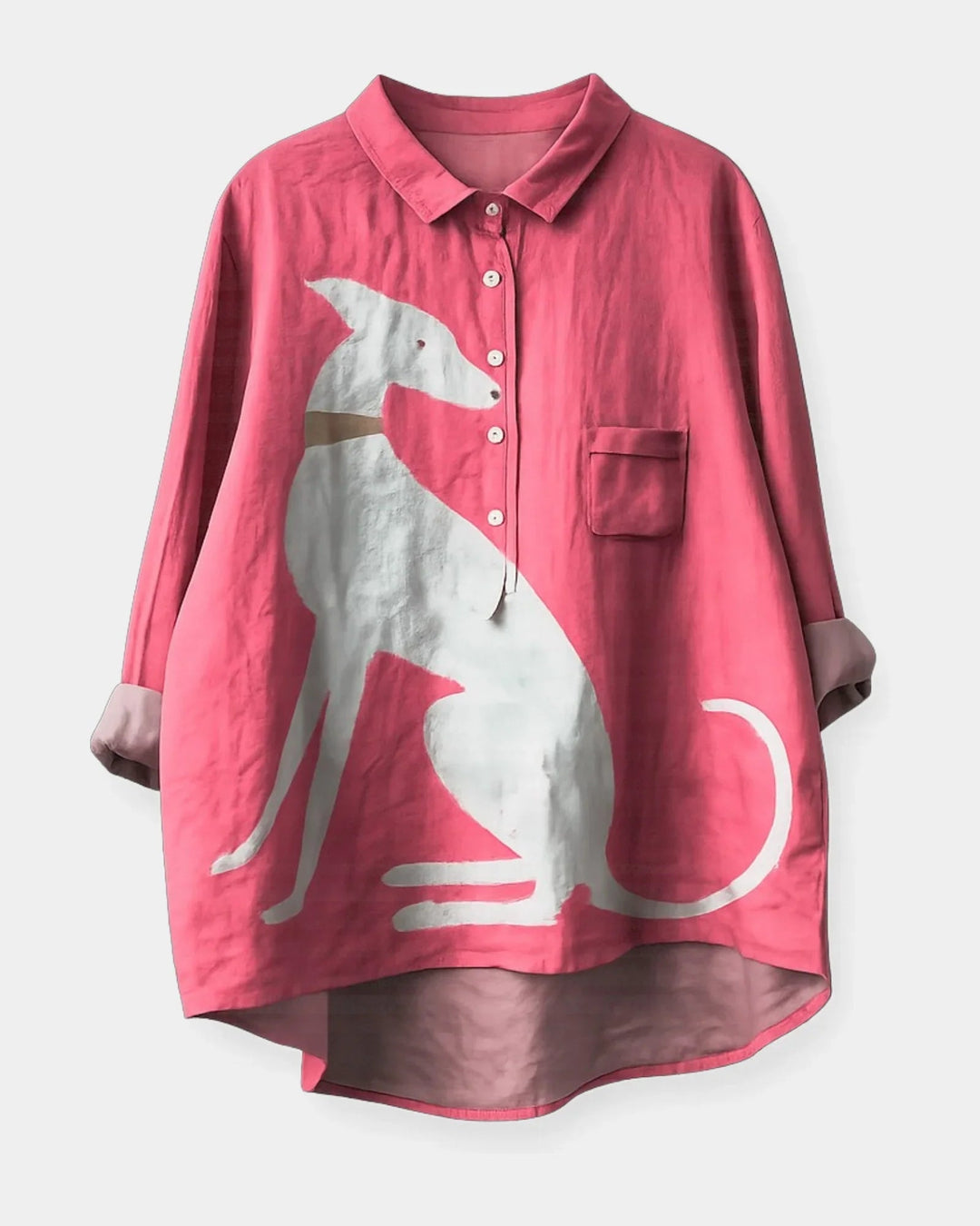 Jade | Tidløs bluse med print