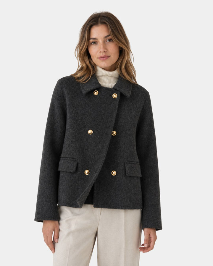 Mélisya | Elegant jakke med krave