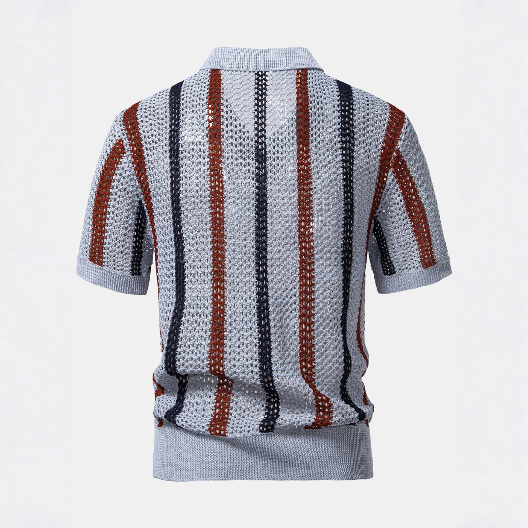 Xavier | Polo med V-hals og shorts