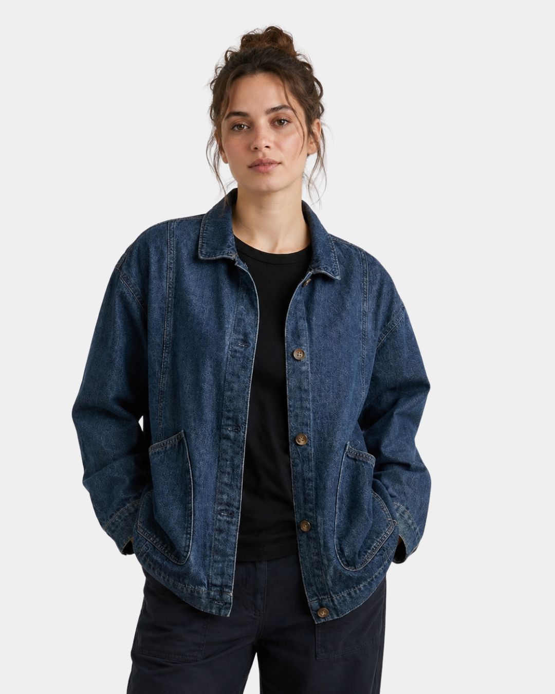 Solianne | Lang oversize-denimjakke til kvinder