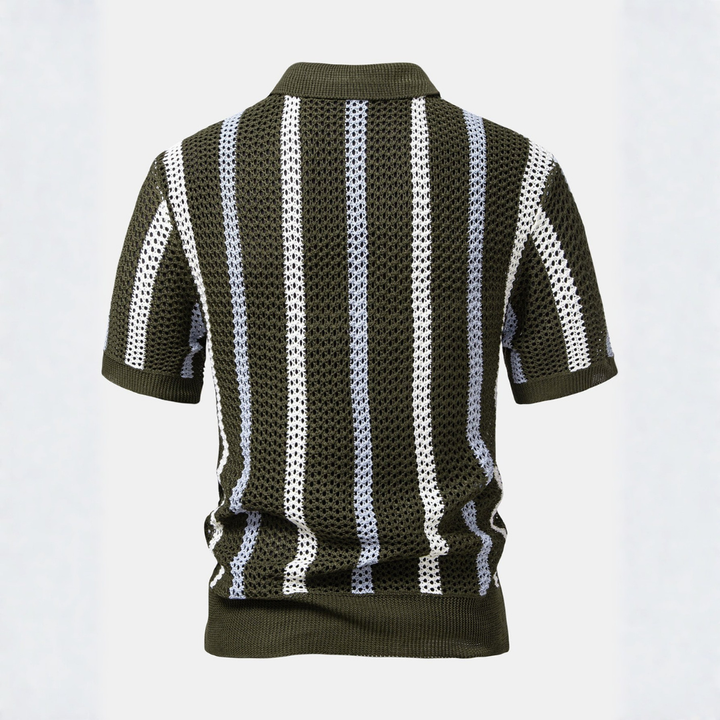Xavier | Polo med V-hals og shorts