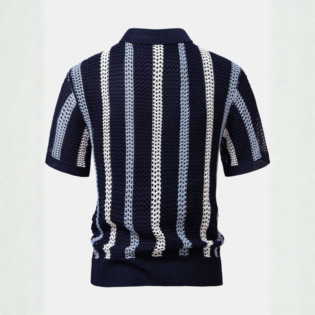 Xavier | Polo med V-hals og shorts