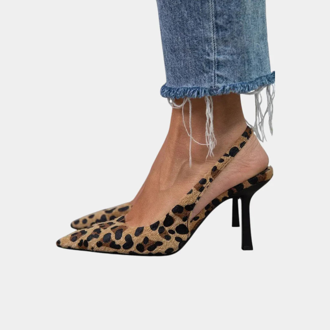 Élodie | Pumps med dyremønster