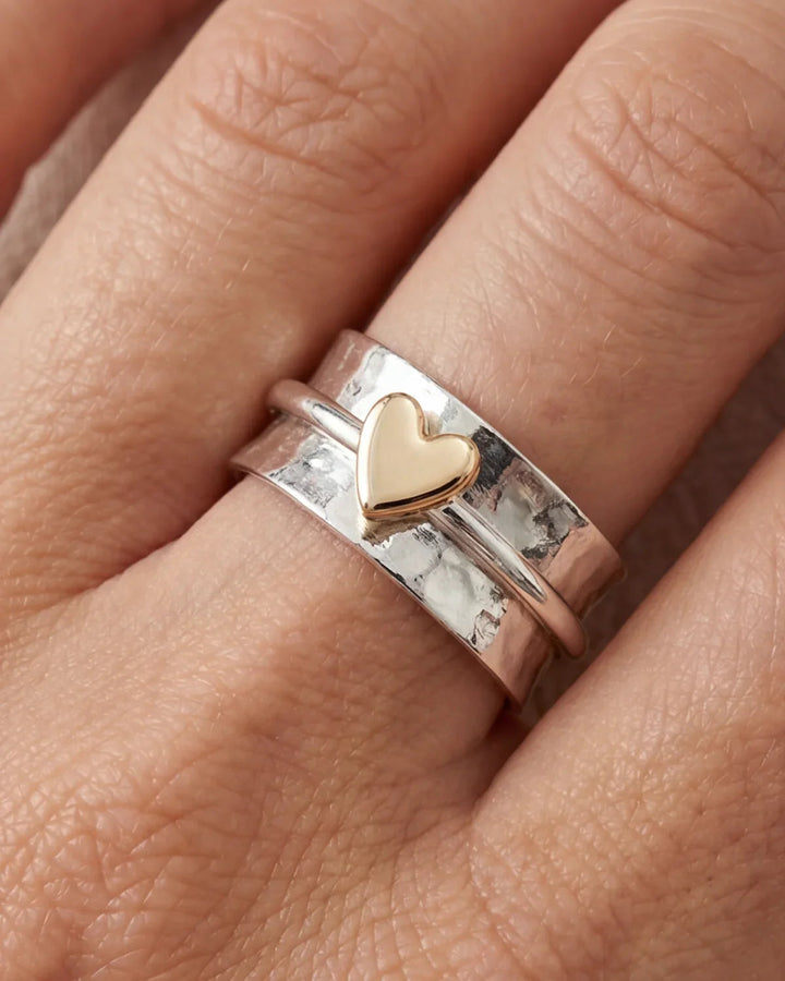 Sabine | Hjerteformet ring