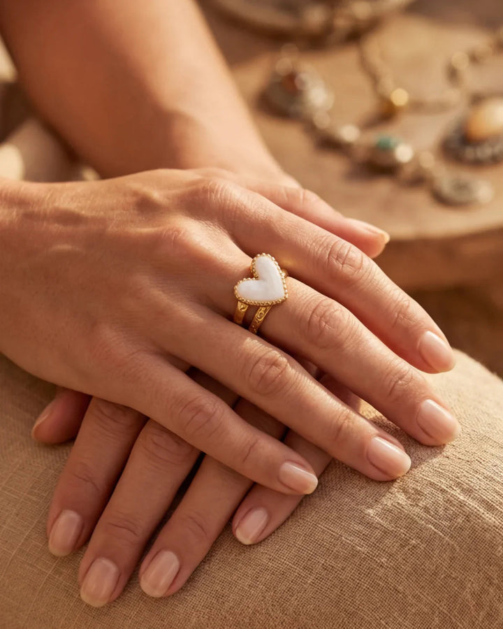 Quitterie | Hjerteformet ring