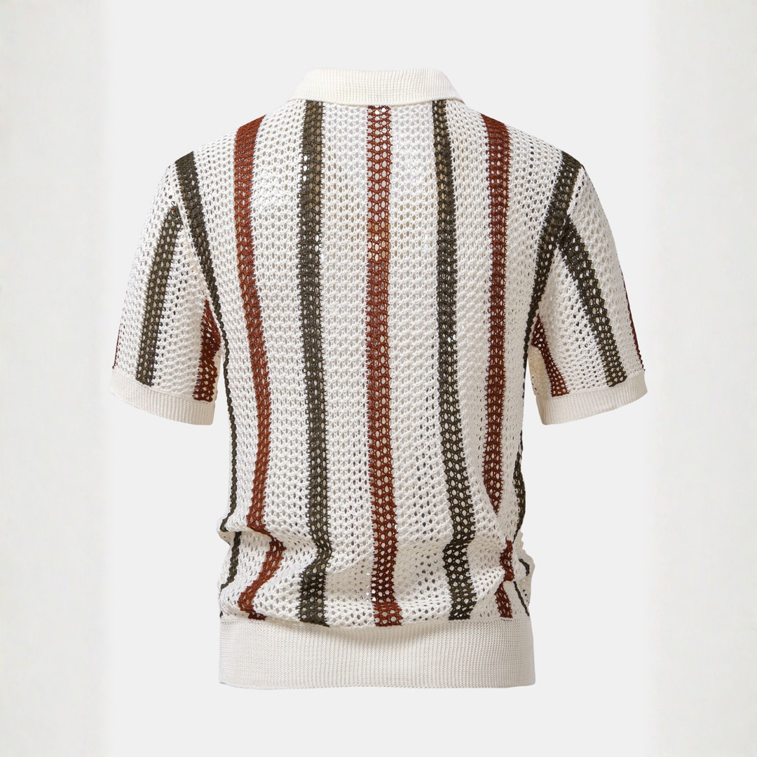 Xavier | Polo med V-hals og shorts