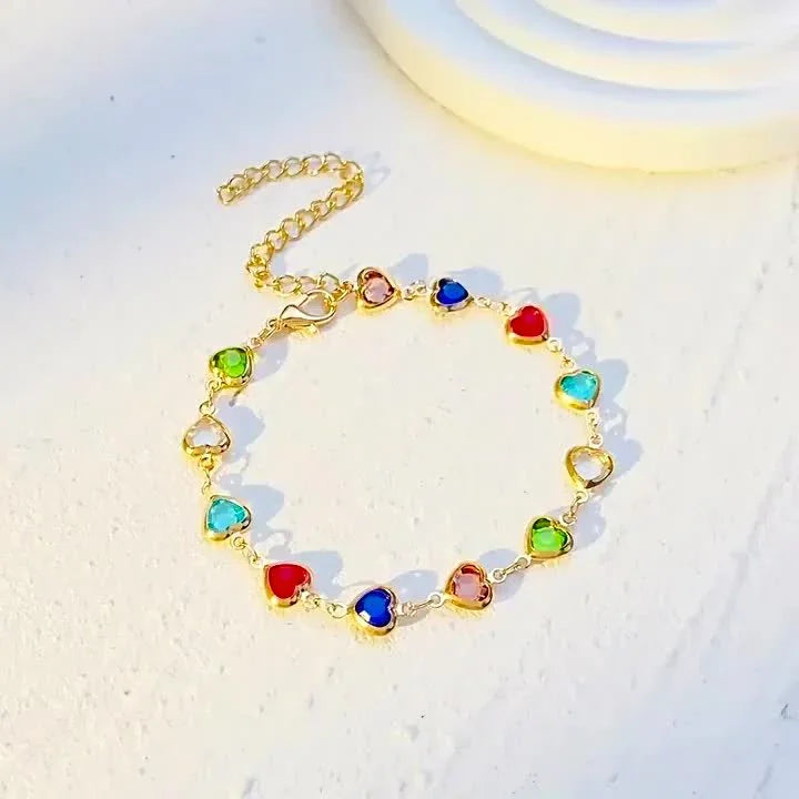 Elle | Unikt hjerteformet armbånd