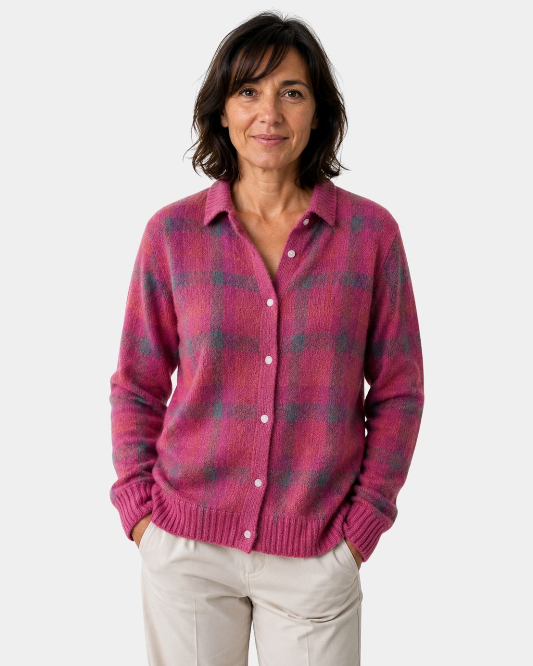 Camille | Behagelig uldcardigan
