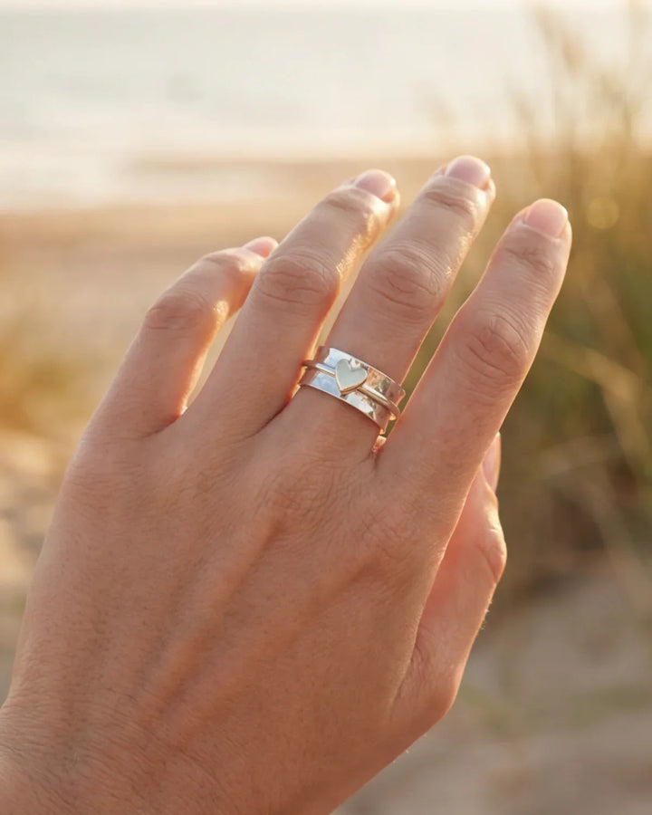 Sabine | Hjerteformet ring
