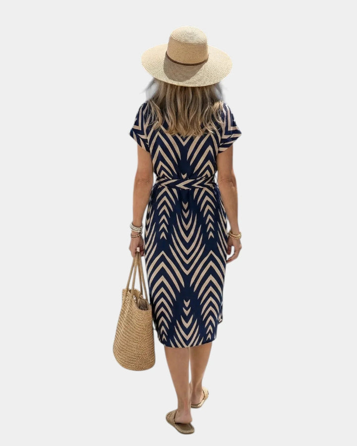 Noria | Midikjole med print