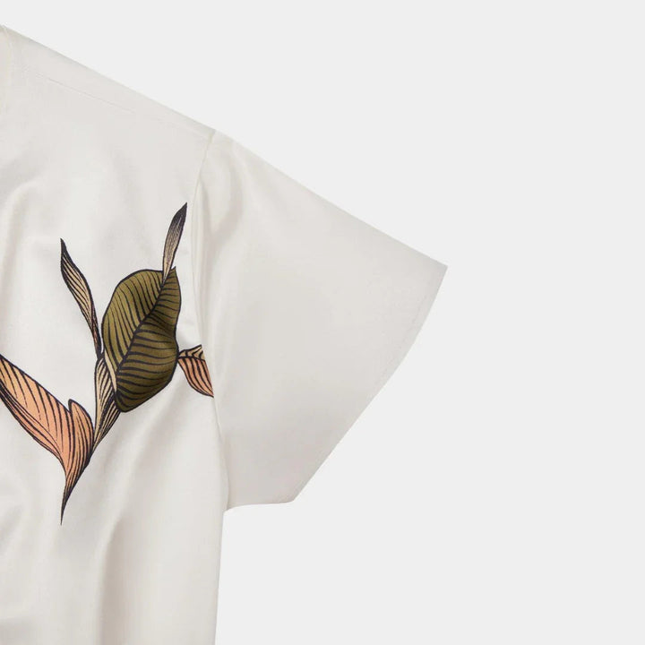 Agathe | Elegant slå-om-kjole med blomsterprint