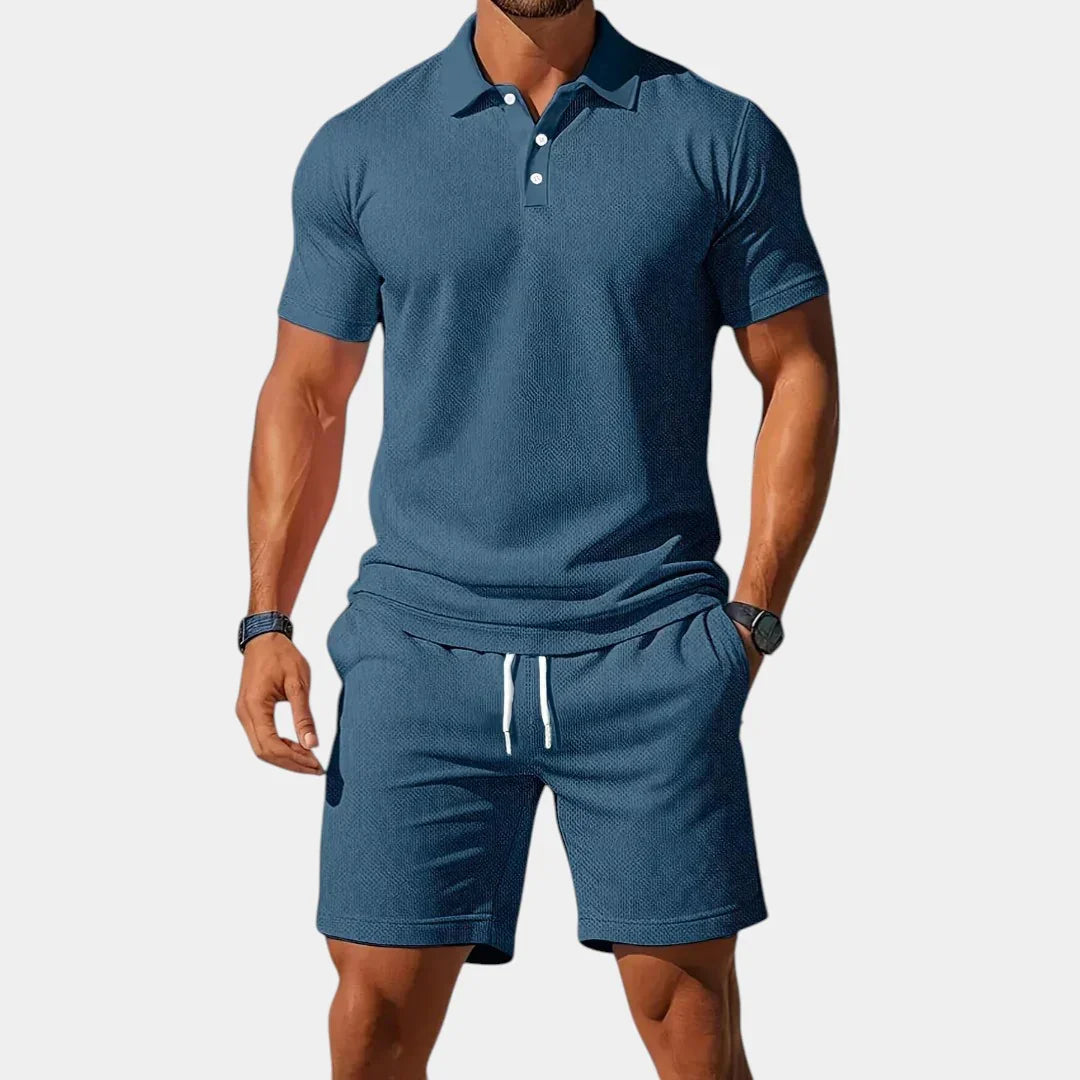 Vincent | Elegant sæt med polo og shorts
