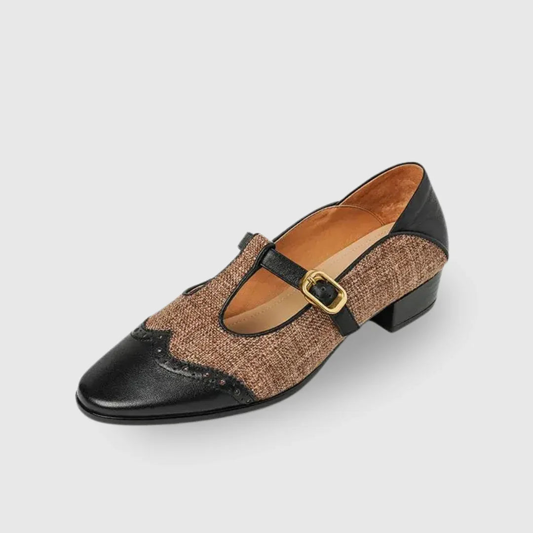Chloé | Vintage-lædersko med spænde
