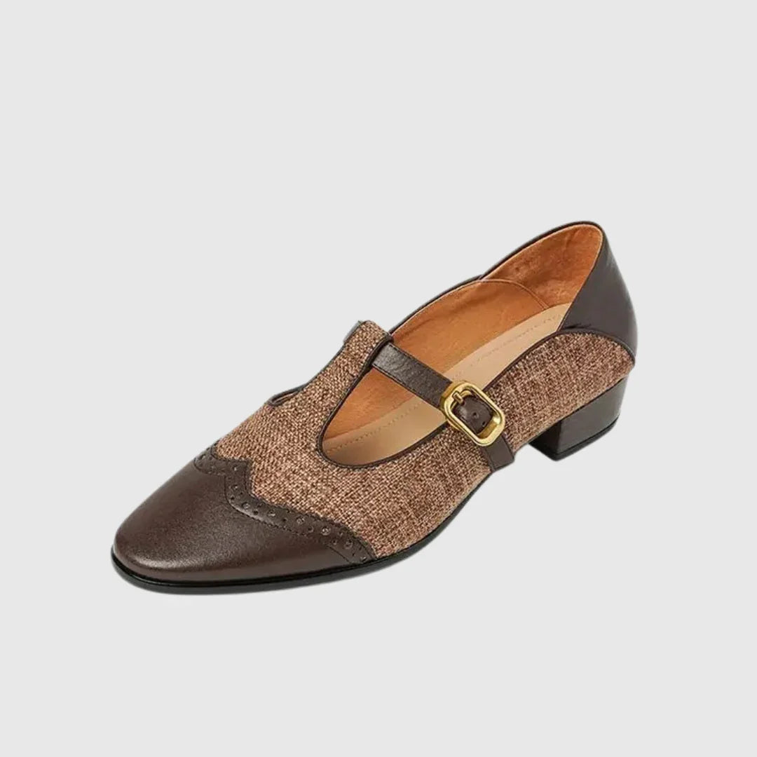 Chloé | Vintage-lædersko med spænde