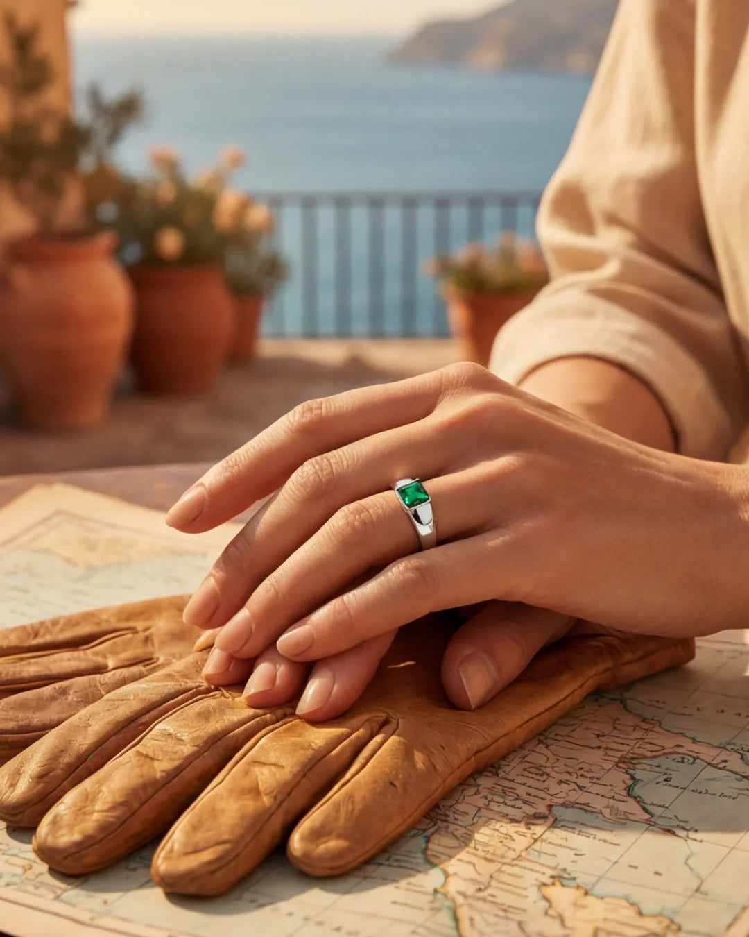 Honorine | Ring med sten