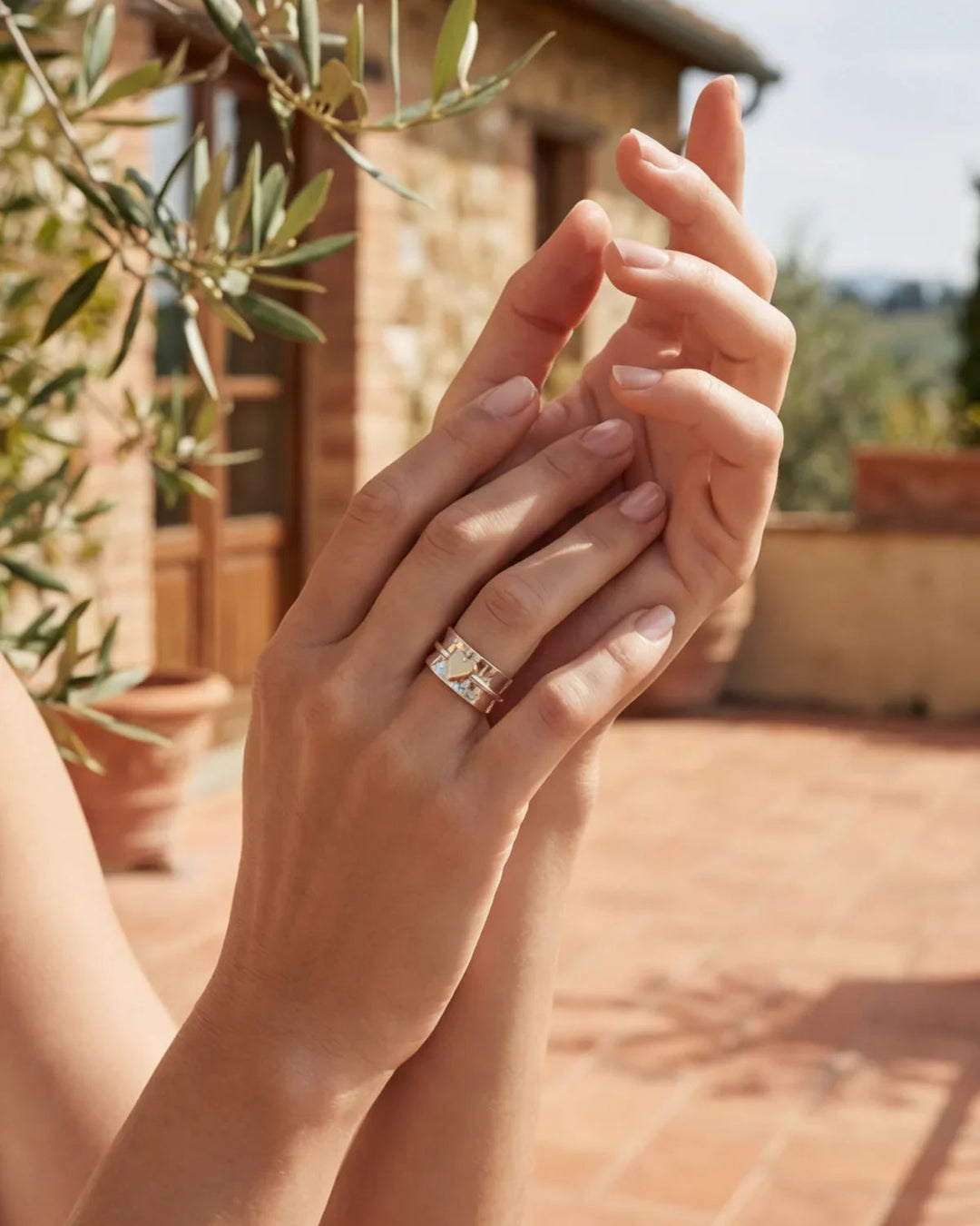 Sabine | Hjerteformet ring