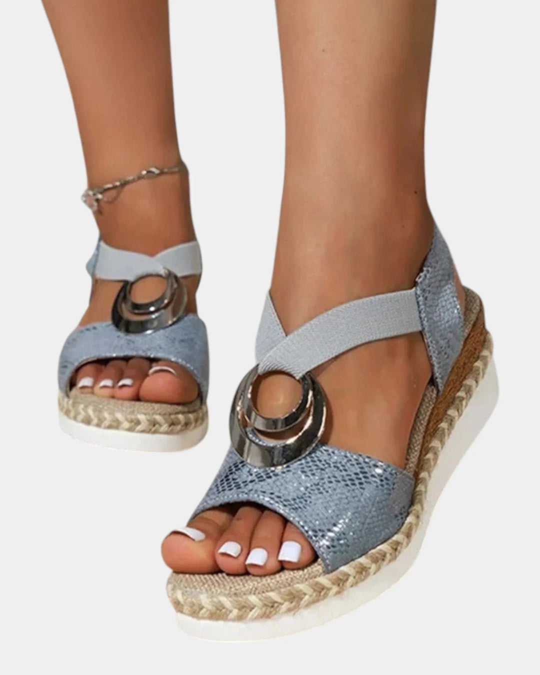 Oana | Elegante plateausandaler