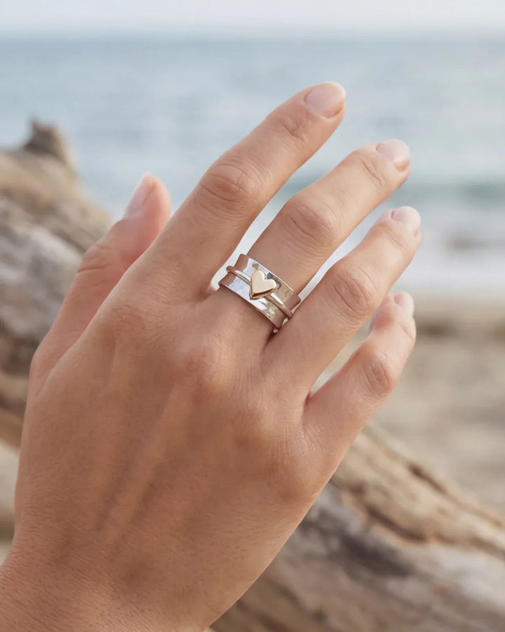 Sabine | Hjerteformet ring