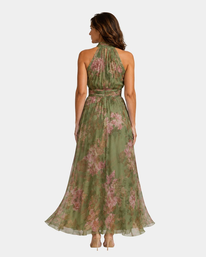 Maïa | Elegant lang blomstret kjole