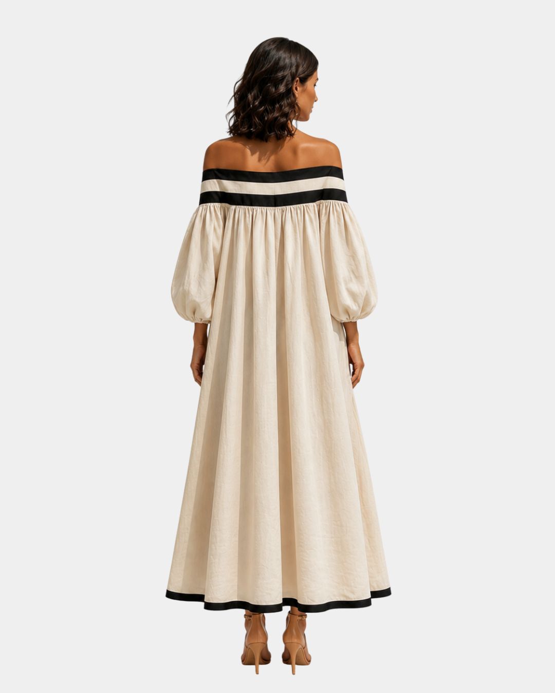 Cindy | Off-shoulder maxikjole