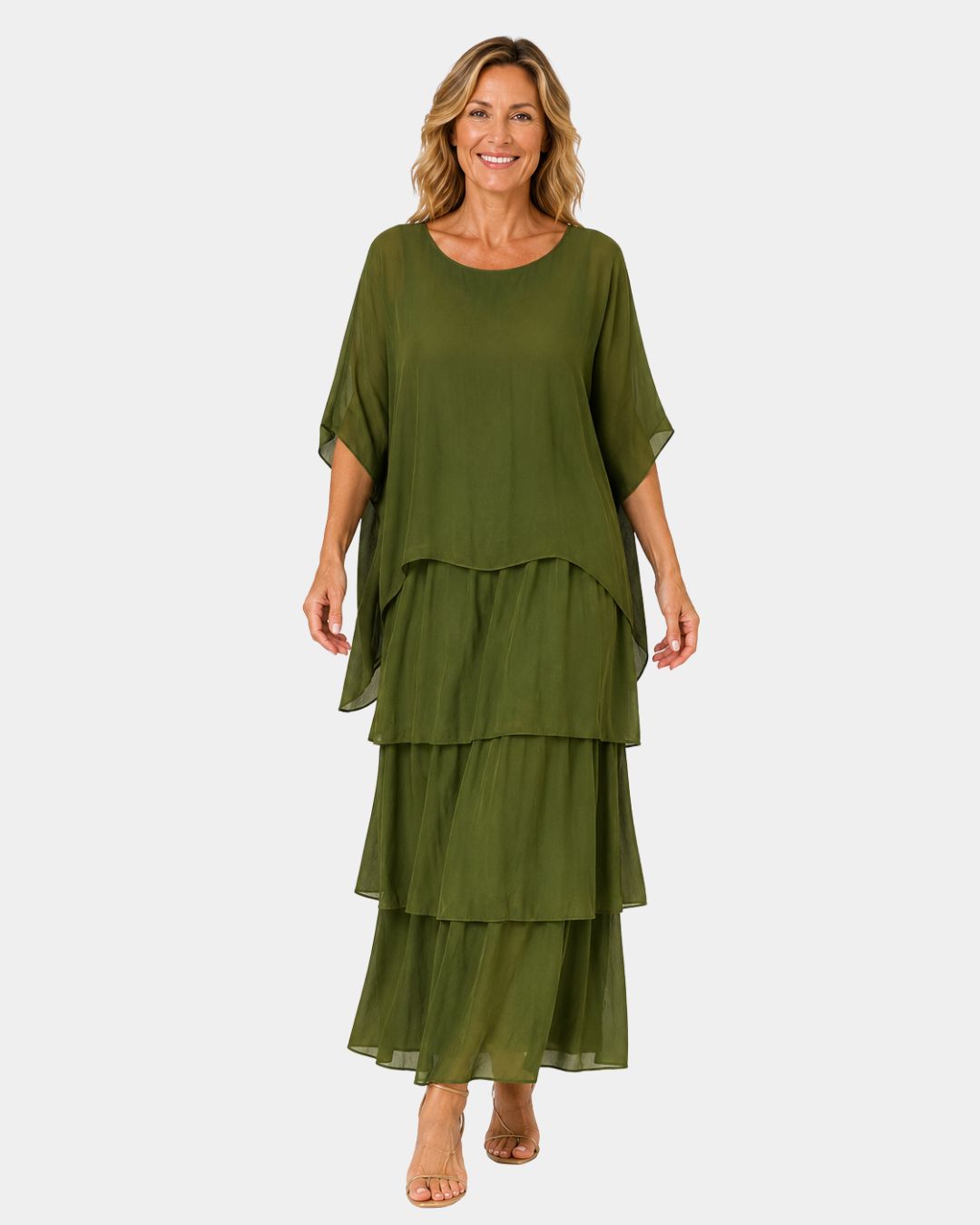 Agnès | Elegant flydende maxikjole