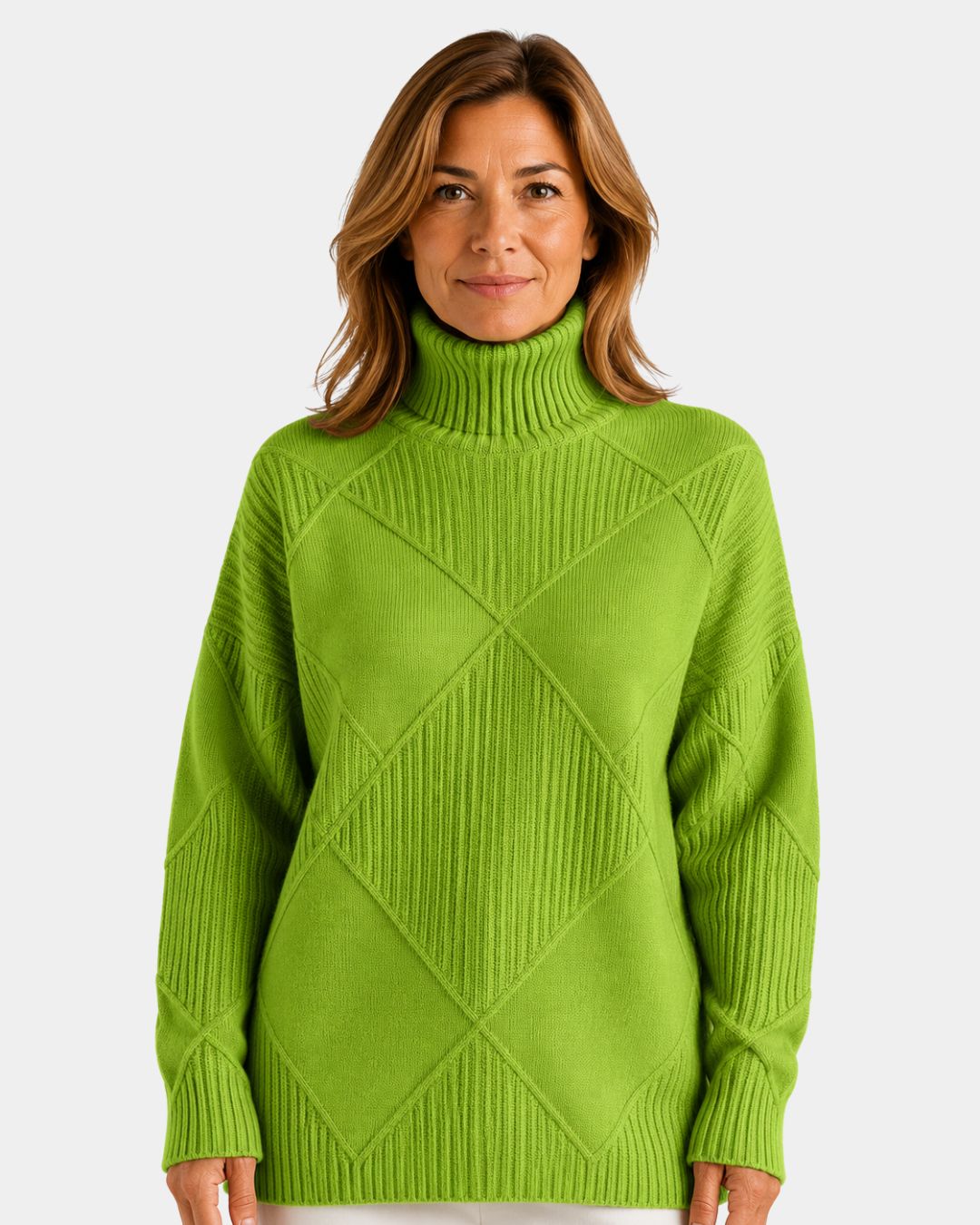 Lauren | Luksuriøs sweater med høj hals