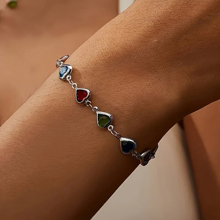 Elle | Unikt hjerteformet armbånd