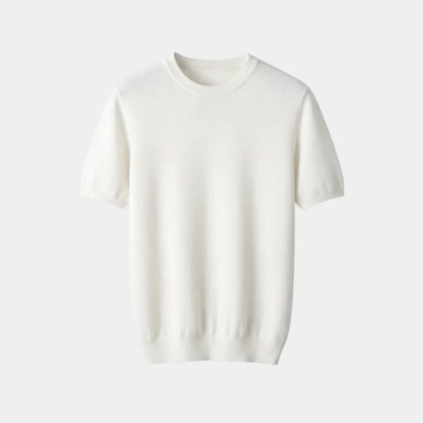 Florian | T-shirt med cashmere-effekt