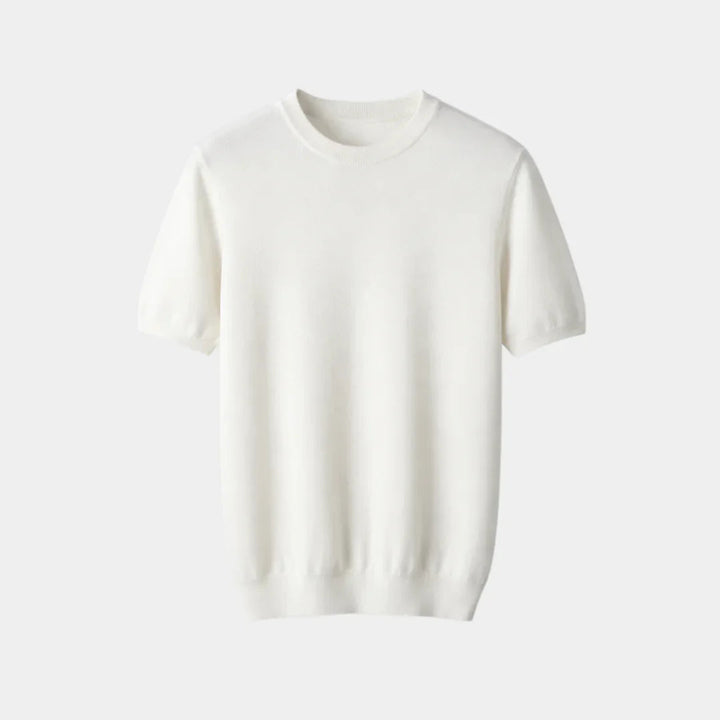 Florian | T-shirt med cashmere-effekt