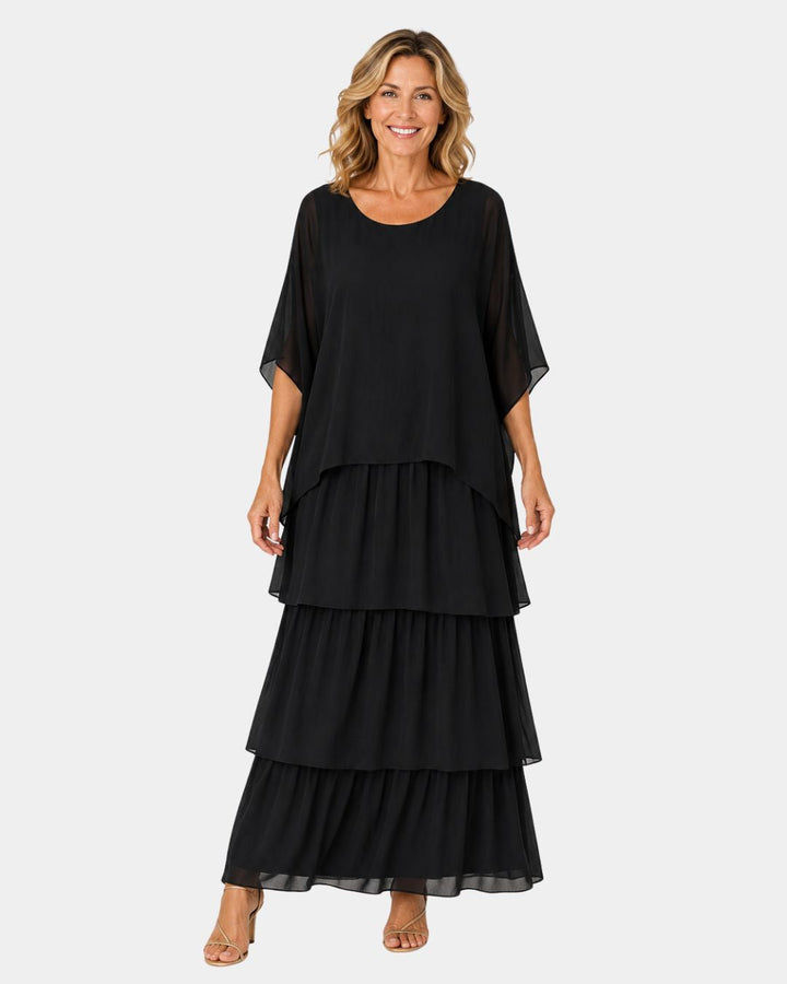 Agnès | Elegant flydende maxikjole