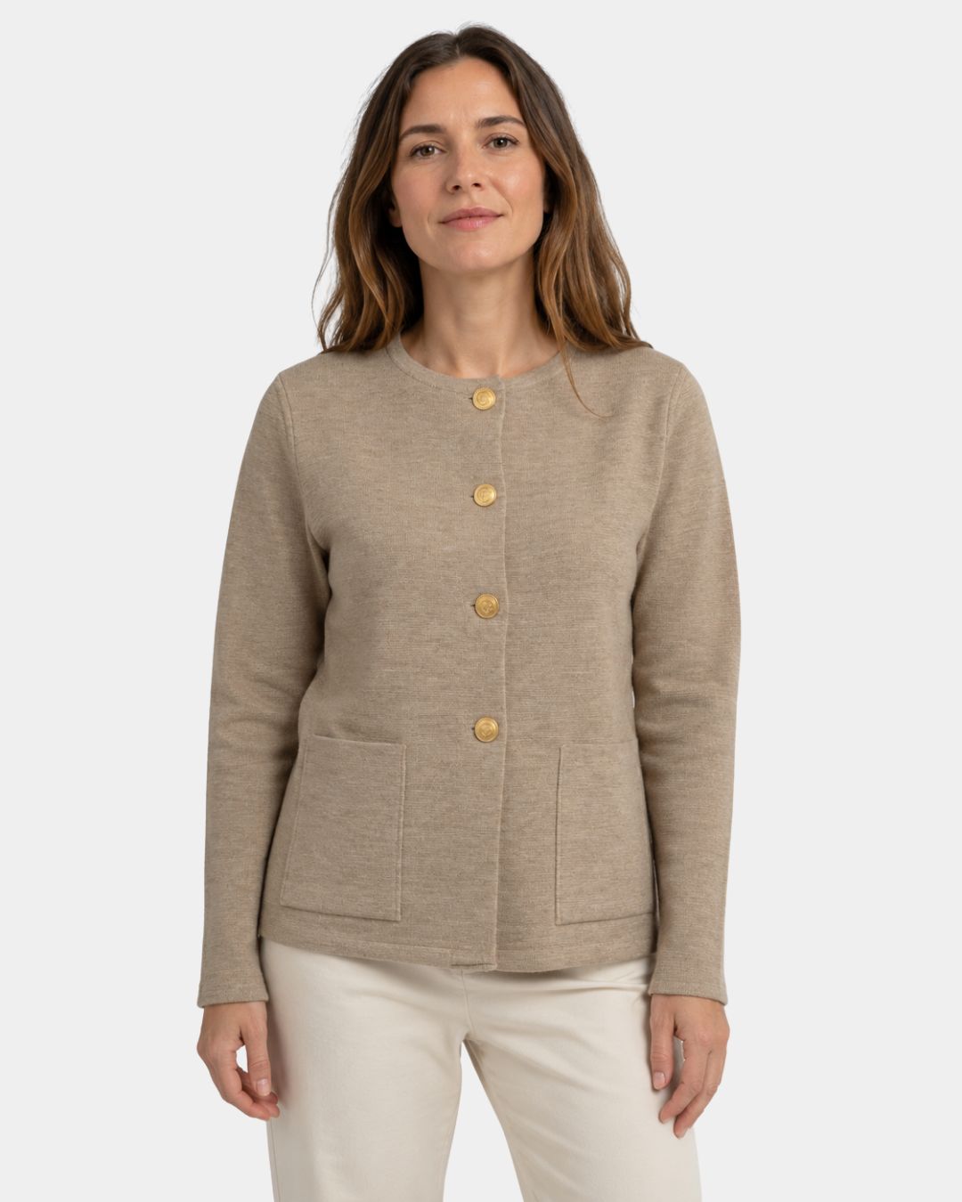 Anne | Cardigan i merinould