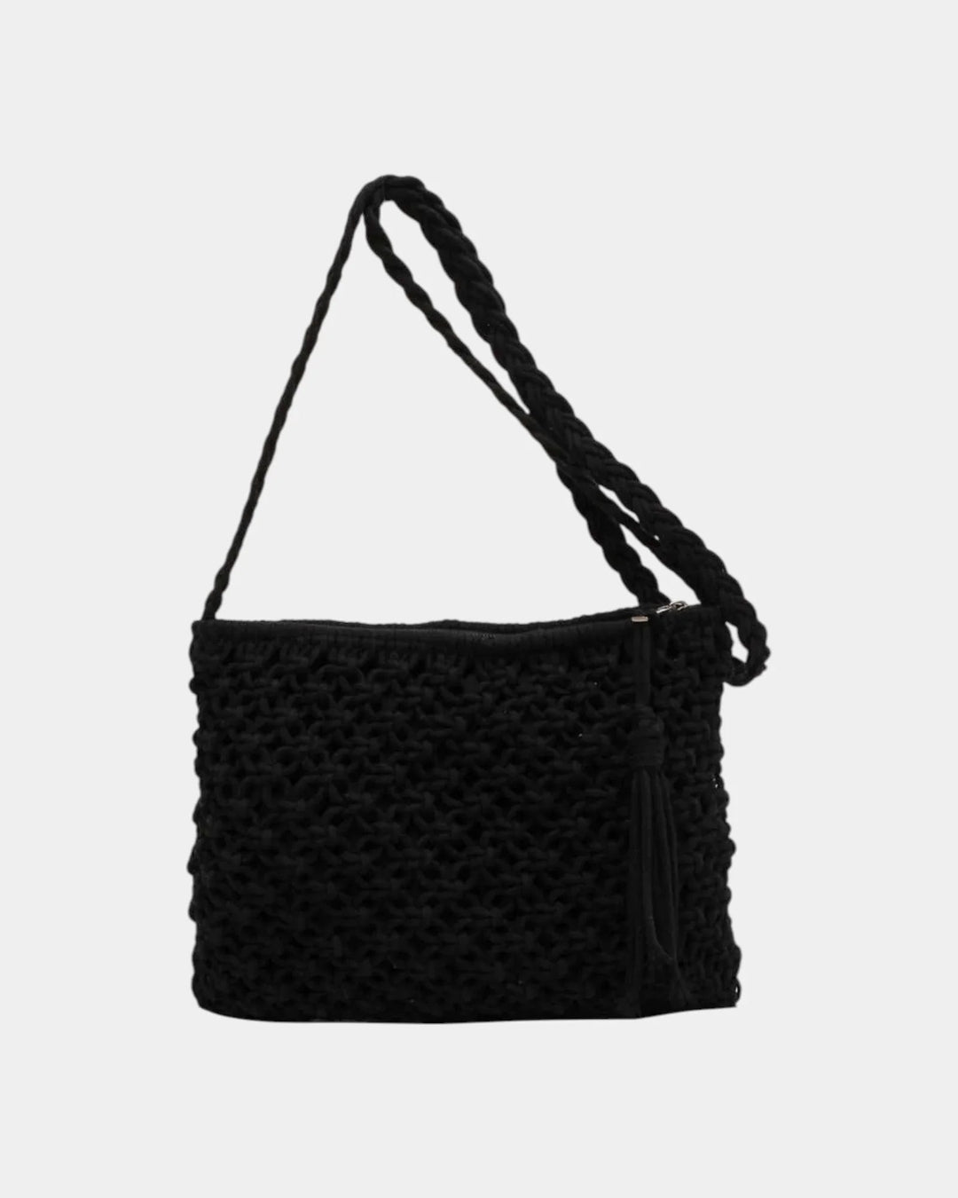 Patricia | Crossbody-taske med vævet look