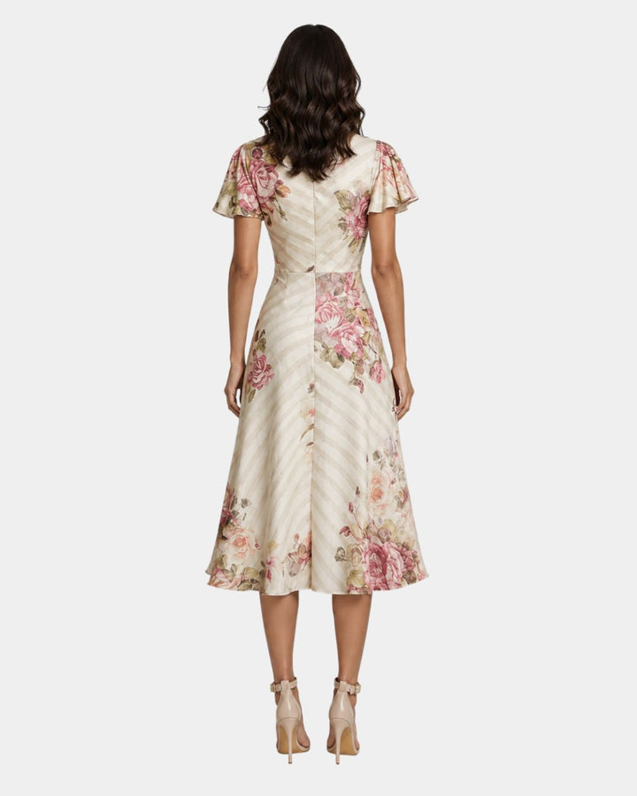 Bibiane | Blomstret midikjole