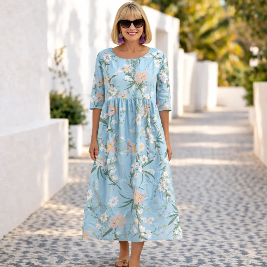 Mary | Blomstret sommerkjole