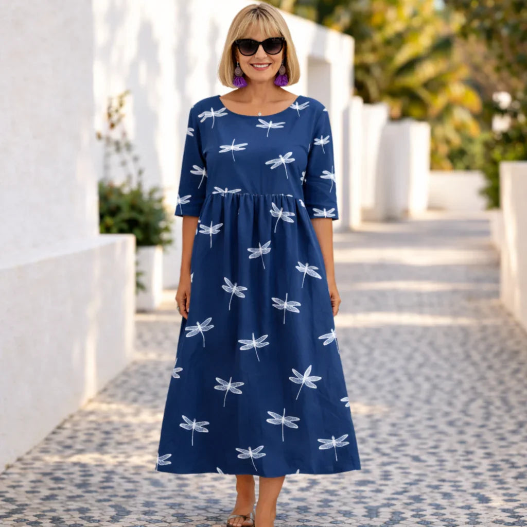 Mary | Blomstret sommerkjole